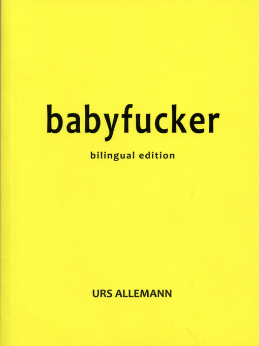 Cover image for Babyfucker